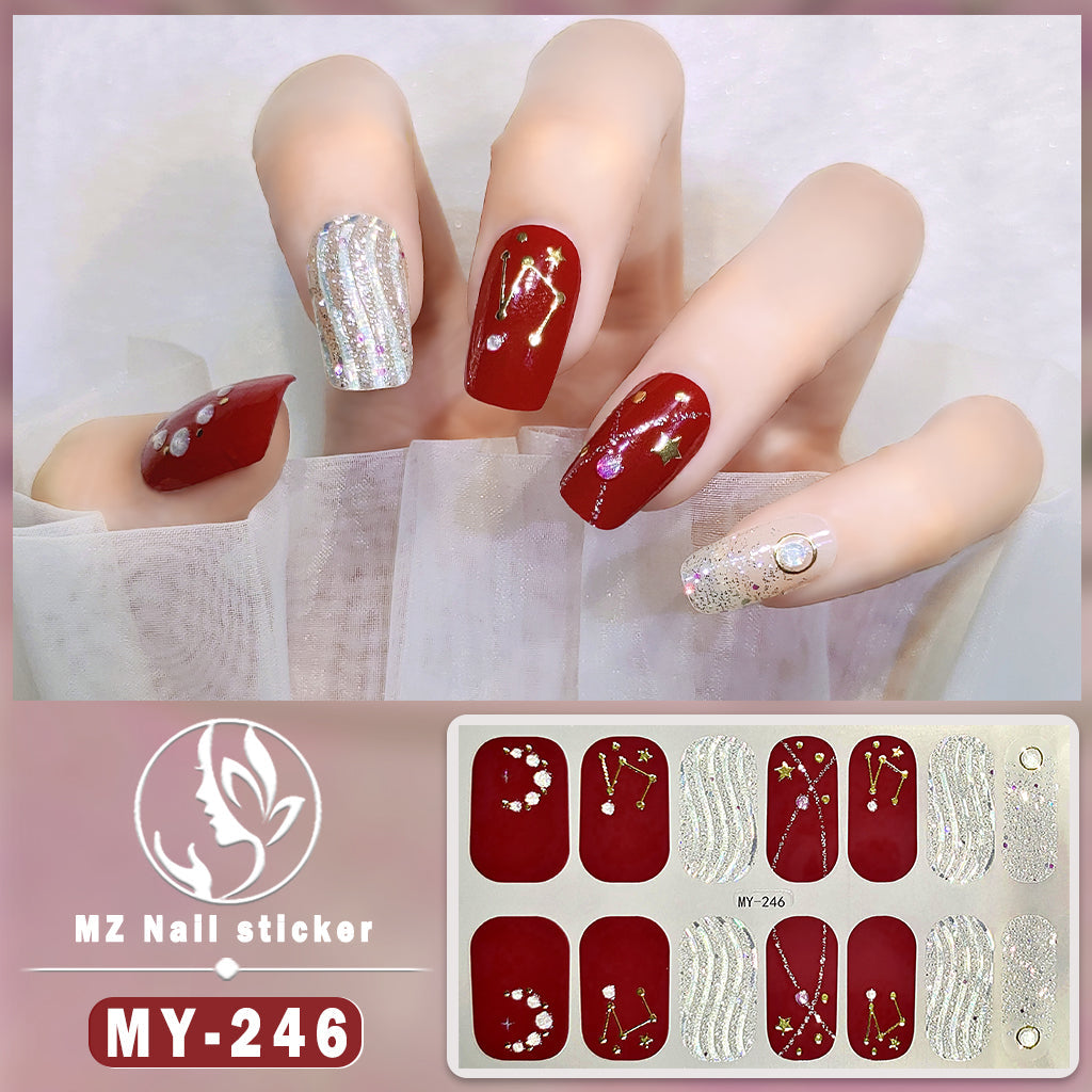 Nail Stickers – Pack of 16 Nails Sticker